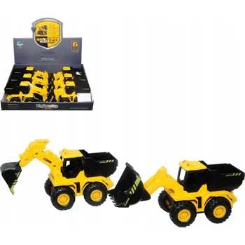 autíčko Stavební Vozidlo AUTÍČKO Hračka Pro Děti BAGR Auta Auto