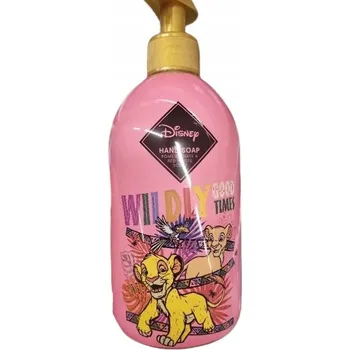 Mýdlo Lví král RŮŽOVÉ TEKUTÉ MÝDLO POMEGRANATE & RED FRUITS SCENT 500 ML S PUMPIČKOU