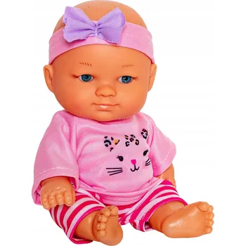 Panenka SMILY PLAY Panenka miminko v nosítku 19 cm autosedačka