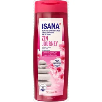 Koupelová kosmetika ISANA Zen Journey Tekutá pěna do koupele VIŠŇOVÝ KVĚT 750 ml