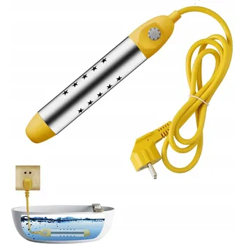 Bojler PONORNÝ OHŘÍVAČ 2000W ELEKTRICKÝ OHŘÍVAČ DO BAZÉNU NEREZOVÁ OCEL