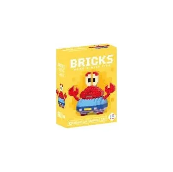 ostatní stavebnice STAVEBNICE BRICKS - FIGURKA SpongeBob Pan Krab - 149 dílků