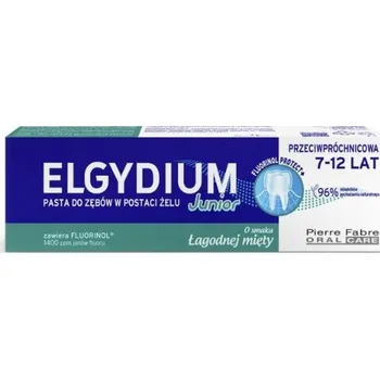 zubní pasta Elgydium Junior zubní pasta pro děti 7-12 let máta 50 ml