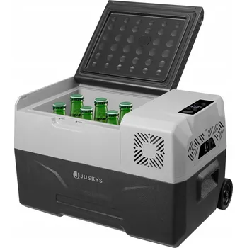 Lednice Kompresorová chladnička Yukon 30 l, šedá, ECO MAX COLD -20 ~ +20 °C