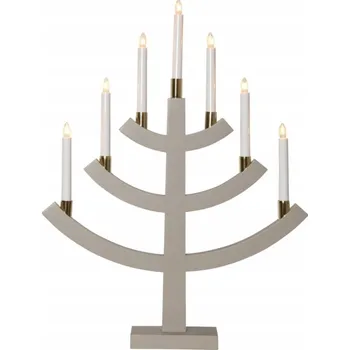 Svícen Dřevěný svícen Star Trading 64 cm