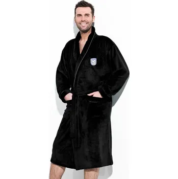 Pánský župan Pánský župan Boris- šálový střih- 100% polyester, grafit 3xl i170_BORYS-GRAFIT-188-130-124-3XL