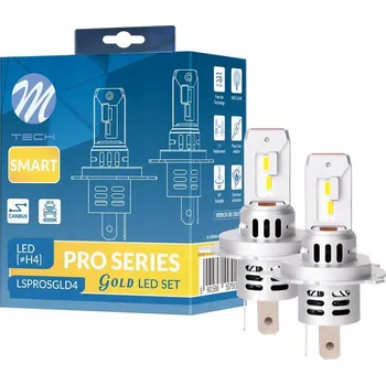 Autožárovka LED žárovky H4 CANBUS 4000K neutrální teplá bílá