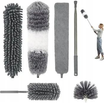 Prachovka TELESKOPICKÝ OMYVATELNÝ VYSAVAČ STĚRKA Z MIKROVLÁKNA, DÉLKA 245 CM