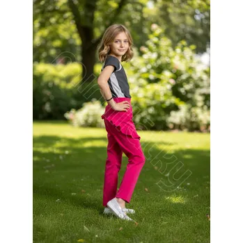 Dětský overall Dětský střih v el. formátu, Kalhoty, Fantasy - 134/140 - 146/152 (A0) profi tisk