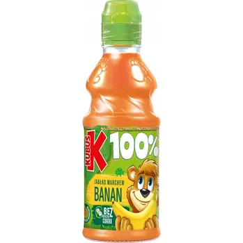 100% Džus Kubuś banán, mrkev, jablko 300 ml