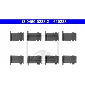 Brzdová destička ATE 13.0460-0233.2 Sada příslušenství, brzdové destičky
