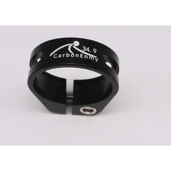 Sedlovka Lehká hliníková objímka sedlovky kola 34,9 mm, černá