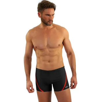 Pánské spodní prádlo Sesto Senso plavkové boxerky se elastickým pasem, černá M i170_5901752260559