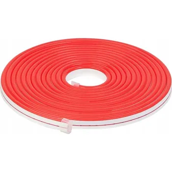 LED páska Neon Flex LED pásek 12V 10W Neon Metr Červený