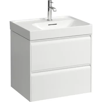 Nábytek LAUFEN MEDA Skříňka pod umyvadlo 600, 2 zásuvky, pro umyvadlo H817111 585x450, Bílá mat - H4217220112601