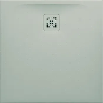 Sprchová vanička LAUFEN PRO Sprchová vanička, čtvercová, s odtokem na straně, materiál Marbond 800x800, Light grey - H2109500770001