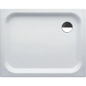 Sprchová vanička LAUFEN PLATINA Ocelová sprchová vanička 1000x800, Bílá/Antislip - H2150416000401