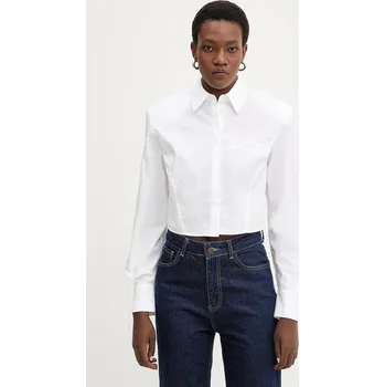 Dámská košile Bavlněná košile Karl Lagerfeld B1W11034 bílá 00X, vel. 36