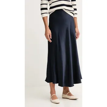 Dámská sukně Sukně Pedro del Hierro tmavomodrá barva, midi, áčková, 7592138 59X, vel. L