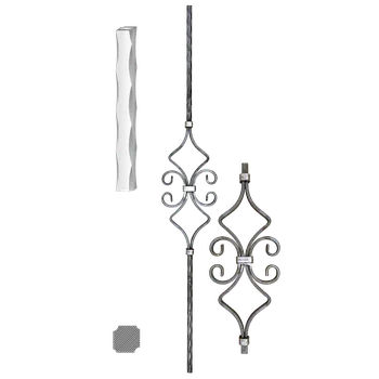 DOPRODEJ tyč 140 x 900 mm z profilu 12 x 12 mm