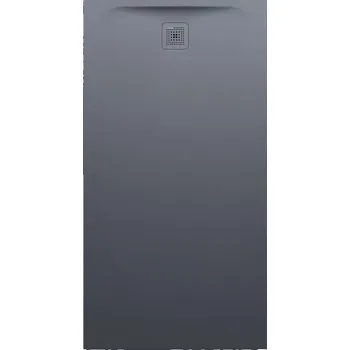 Sprchová vanička LAUFEN PRO Sprchová vanička, obdélníková, s odtokem na kratší straně, materiál Marbond 1700x900, Antracit - H2169580780001