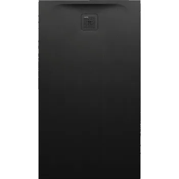 Sprchová vanička LAUFEN PRO Sprchová vanička, obdélníková, s odtokem na kratší straně, materiál Marbond 1400x800, Černá - H2129560800001