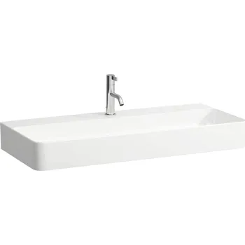 Umyvadlo LAUFEN VAL Umyvadlo, broušená spodní část 950x420, Bílá LCC (LAUFEN Clean Coat) - H8162874001151