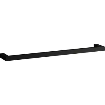 Držák na ručník LAUFEN CASE Držák na ručníky, chrom, 400 mm. Vhodný pro: umyvadlové desky case, nábytek case for living square, nábytek case for living city 400x60, Eloxovaný hliník, černý - H4909521060001