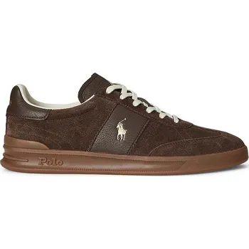 Pánská obuv Kožené tenisky Polo Ralph Lauren Hrt Aera Pp 809973707001.200 hnědá 89X, EUR 38