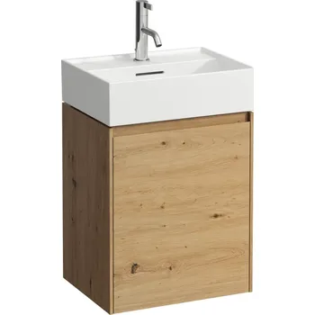 Nábytek LAUFEN LANI Skříňka pod umyvadlo, 1 dvířka, závěsy vpravo, pro umyvadlo Kartell • LAUFEN H815330 435x330, Divoký dub - H4039121122671