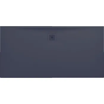 Sprchová vanička LAUFEN PRO Sprchová vanička, obdélníková, s odtokem na delší straně, materiál Marbond 1600x800, Antracit - H2109540780001