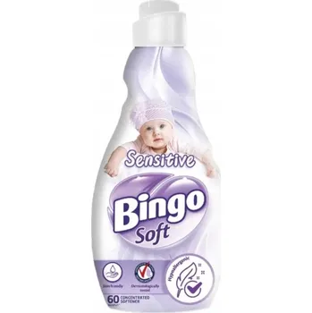 Aviváž BINGO Soft Sensitive Hypoalergenní tekutá aviváž 1440ml KONCENTRÁT