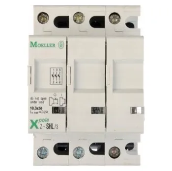Jistič Z-SHL/3 Pojistkový odpojovač válcový 3P 32A 10x38mm 263886 EATON