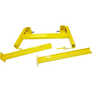 Mellarius Pozinkovaný žlutý stojan pod úly 23,5 - 56,5 cm - 1 ks