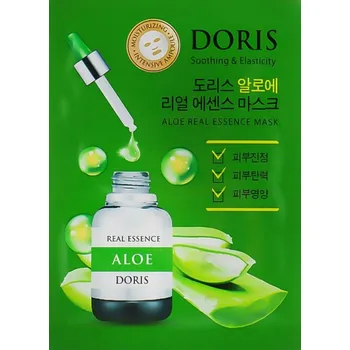 Pleťová maska Pleťová maska v ampulce s extraktem z aloe vera Doris Aloe Real Essence Mask 25 ml