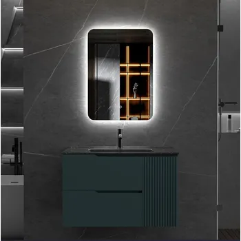 Zrcadlo Erga Evelyn, LED zrcadlo 50x70cm, 1840 lm, 6500K, zadní osvětlení, ERG-V01-119-5070-00