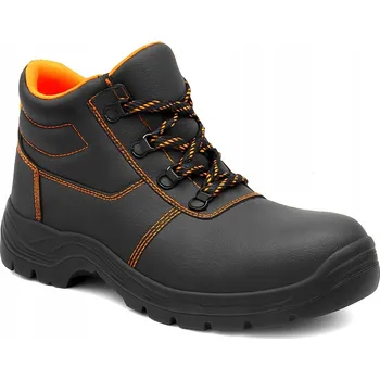 Pracovní obuv PRACOVNÍ KOŽENÉ OCHRANNÉ BOTY BEZ ZDVIHU BOZP CAPELLA 01 VEL.38