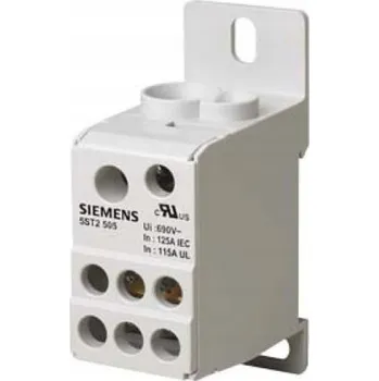 Rozdělovací blok Siemens 690 V IP20 125 A
