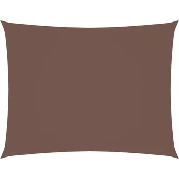 Stínicí technika Stínící plachta oxfordská látka obdélníková 2 x 3,5 m hnědá
