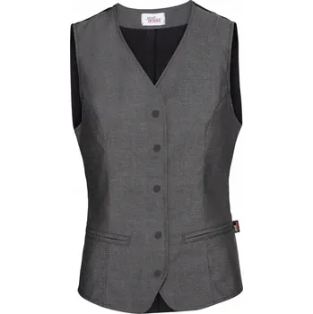 Dámská vesta DÁMSKÁ ČÍŠNICKÁ VESTA PRACOVNÍ PROFI DRESS BEZRUKÁVNÍK ŠEDÁ 46