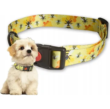 Obojek pro psa ZANDOR PEVNÝ OBOJEK SILNÝ HRUBĚ TKANÁ PRO PSA NASTAVITELNÝ 25 mm 30-45 cm M