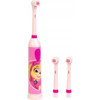 Elektrický zubní kartáček Kartáček na zuby pro děti Tlapková patrola SKYE 2024 růžový oscilační