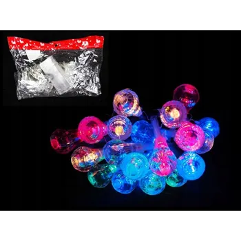 Vánoční dekorace Vánoční osvětlení na stromeček 20 LED 2m multicolor KULIČKY SN51316-M