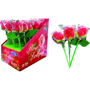 Bonbon Růže želé líz. 38g / 15ks