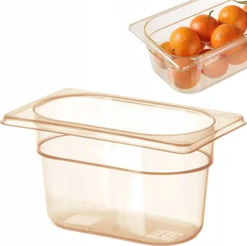 Dóza na potraviny GN nádoba z grilamidu pro vysoké teploty GN 1/9, výška 65 mm - Hendi 86