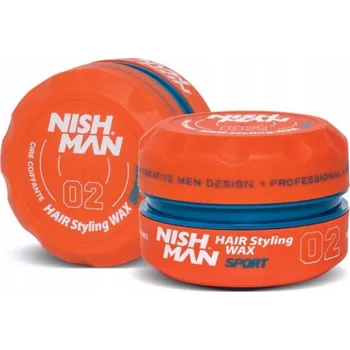 Stylingový přípravek Modelovací vosk na vlasy Nishman 02 Sport 150 Ml