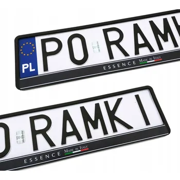 autokoberec ALFA ROMEO ESSENCE 159 164 166 MITO GIULIA rámeček pod registrační značku