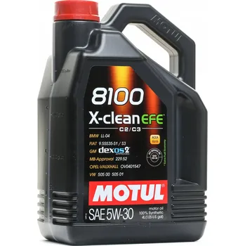 Motorový olej Motorový olej Motul 8100 5W-30 syntetický 4 l