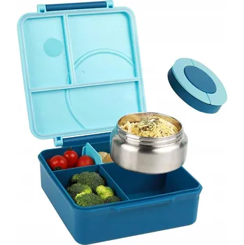 Svačinový box Box na oběd, gumička na box na oběd Bedee 1600 ml