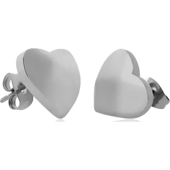 Náušnice Troli Něžné srdíčkové náušnice z oceli VAAXF256S + 2 měsíce na vrácení zboží